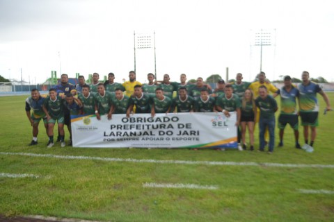 LARANJAL DO JARI VENCE A PORTUGUESA POR 2X1 FICA COM O TÍTULO DE CAMPEÃO DOS CAMPEÕES E RECEBE O TROFÉU PAULO RODRIGUES.